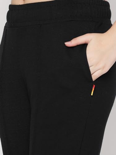 Image of Li'l Tomatoes Girls Flarred Trackpant | 100% Looper Fabric | Elastic Waist | Straight Fit Casual Wear | Soft & Warm | 9-16 Years
