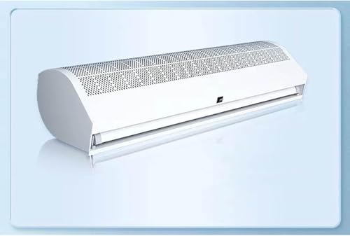 Rideau d'air à télécommande 150cm métallique contre les pertes de chaleur - 4
