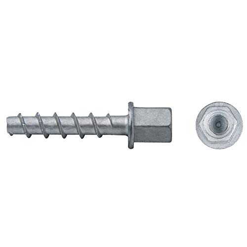 Apolo Mea 9Zg635M6Btsh - Anclaje Tornillo Directo Hormigón Btsh Con Manguito M6, Pretaladro Broca Ø 6, Empotramiento 35 Mm, Recubrimiento Laminas Zn-Al, 150 Unidades Cover