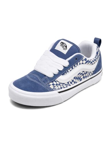 Image of Vans Kids' Knu Skool Shoe - '90s Retro Puffy Fashion Sneakers for Boys & Girls