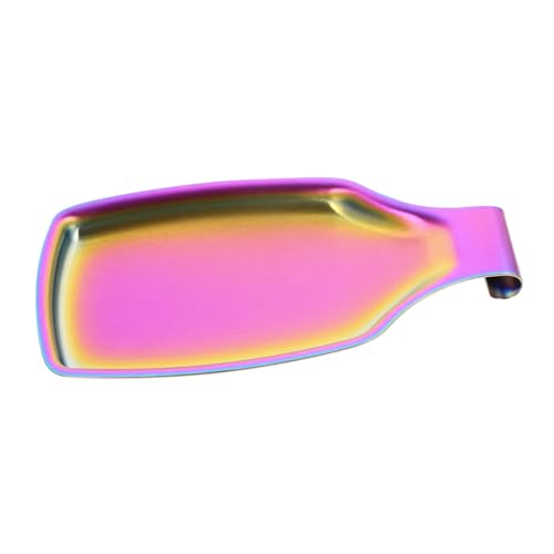 KICHOUSE Soporte Para Cuchara De Sopa De Acero Inoxidable Bandeja Para Utensilios De Cocina Para Usar