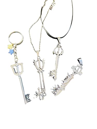 Kingdom Hearts Paopu Keychain, Kingdom Hearts Paopu, Kingdom Hearts Key Blade Necklace, Paopu Keyblade Key chain