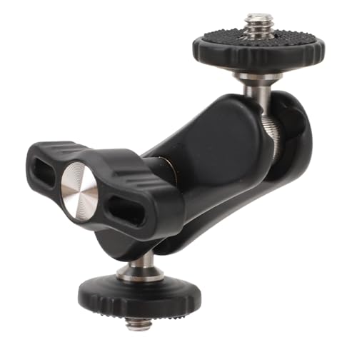 Universal Articulante Brazo de 360 ​​Grados Aleación de Aluminio CNC Cabezal de Bola Mecanizada para la Cámara de Monitor Monitor Studio