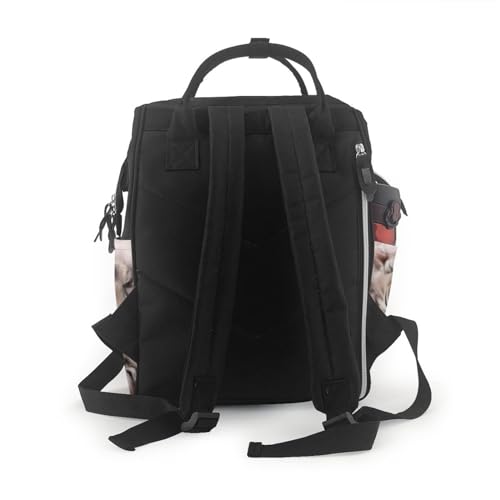 Sac à couches imperméable grande capacité avec poches multifonctions pour maman