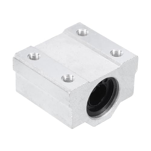 Uxcell F24032200UX0544 2Pcs Scs10Uu Linear Motion Ball Bearing Slide Bushing Aluminum 35Mm Long Linear Roller Bearing Slide Block For 10Mm Round Shaft Rod In 3D Printer thumb #2