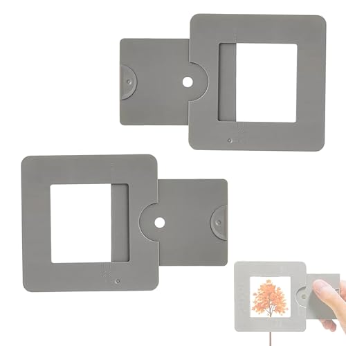 Portable Adjustable Viewfinder,View Catcher with Sliding Mechanism,Essential Tools for Artists, Photographers, Painters, Durable ABS Plastic for Accurate Composition and Creative Exploration (2)