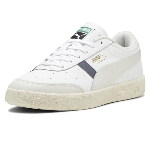 PUMA Mens Seoul Leather Lace Up Sneakers Shoes Casual - White - Size 10 M2