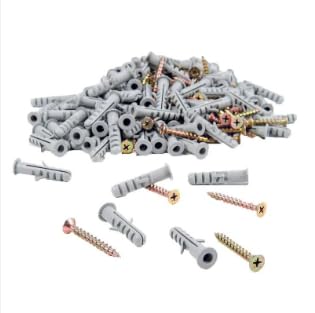 Super Mundo - 144pcs tacos con tornillos 4x25mm(99778)