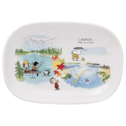 �u PEANUTS �X�k�[�s�[ �v ���E���s �J�i�_ �f�B�i�[�v���[�g ��M �ȉ~ �v���[�g ����19×���s��13cm �d�q�����W �H��@�Ή� ���{�� 885303