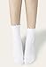 BomKinta Ruffle Socks Women Lightweight Cotton Sock Turn-Cuff Frilly Sock Casual Above Ankle Socks White 6 Pairs Size 5-10
