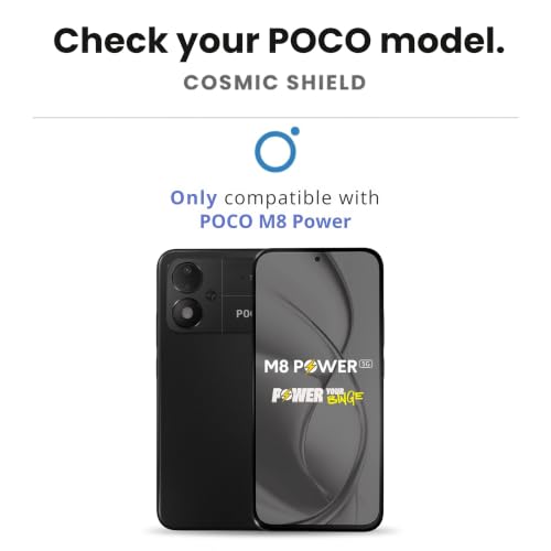 Image of Tempered Glass Screen Protector Guard for Poco M8 Power