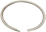 Standard External Retaining Ring, Spiral, Axial Assembly, 302 Stainless Steel, Passivated Finish, 1-1/4
