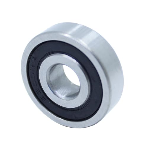 DUKUTS 6200-2RS Hybrid Ceramic Bearing 10 * 30 * 9 mm ABEC-1 (1 PC) Industry Motor Spindle 6200HC Hybrids Si3N4 Ball Bearings 3NC 6200RS