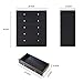 Cubehom Dresser with 5 Drawers, Modern Tall Dresser, Chest of Drawers for Bedroom, Living Room, Hallway, Black