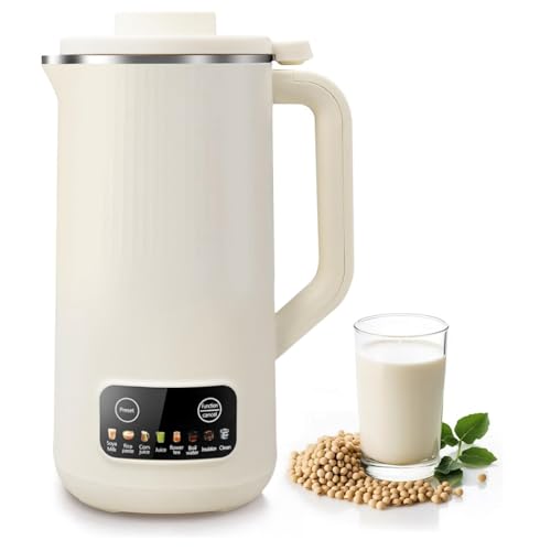 Nut Milk Maker 20oz Automatic Soy Milk Maker