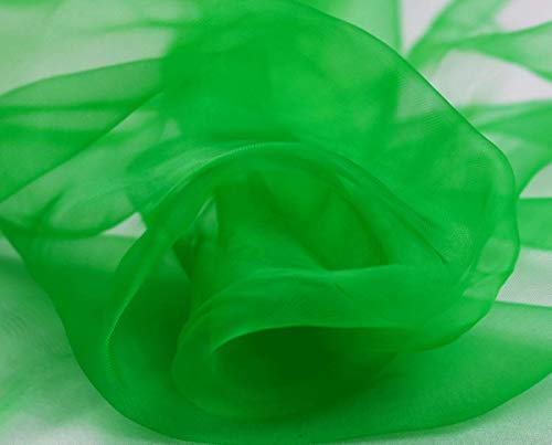 1950s Square Chiffon Scarf Sheer Square Neck Head Scarfs for Women,Christmas Scaves Gifts for Your Mom,Sister,Friend（2Pack） (70cm, green)3