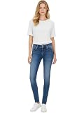 LTB Jeans Damen Skinny Jeans Julita X - High Waist SkinnyJeans mit Knopf & Reißverschluss und Stretch - Julita X ANGELLIS WASH Jeanshose blau 27W / L32