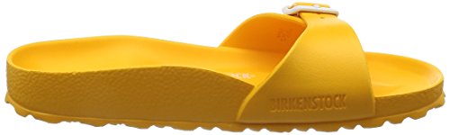 Image of Birkenstock Women's Clogs and Mules, Yellow (Scuba Yellow), 7.5 UK