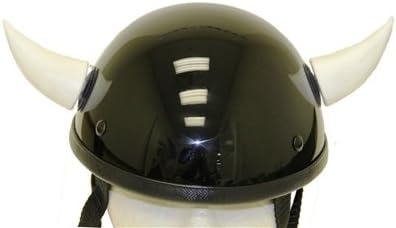 White Stick on Motorcycle Helmet Horns (2 horns included)