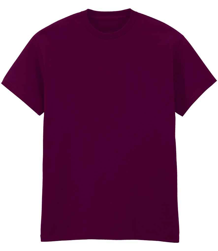COOZO Men's T-Shirt - Maroon - 4XL