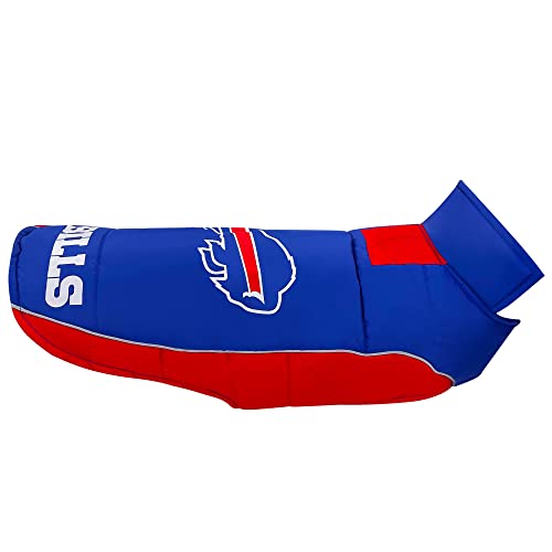 NFL-Buffalo-Bills-Puffer-Vest-for-Dogs-Cats-Size-Large-Warm-Cozy-and-Waterproof-Dog-Coat-for-Small-and-Large-DogsCats-Best-NFL-Licensed-PET-Warming-Sports-Jacket NFL Buffalo Bills Puffer Vest for Dogs Cats Size Large Warm Cozy and Waterproof Dog Coat for Small and Large DogsCats Best NFL Licensed PET Warming Sports Jacket