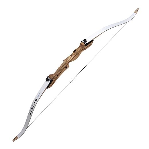 SAS Spirit Jr 54" Beginner Youth Wooden Archery Bow - Right Hand (12 lbs.)