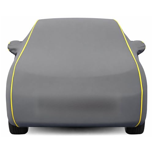 Image of Kayme Premium Grey Creta Car Cover Waterproof for (All Models & Variants - Petrol, Diesel, CNG & EV) |Speacially Custom Fit with Mirror Pockets |All-Weather Protection - Outdoor Car Body Cover