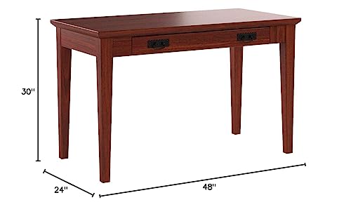 Image of Leick Home Mission Desk, 48 inch, Mission Oak