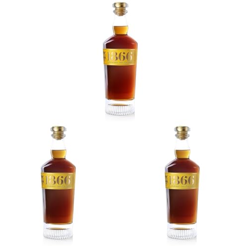 1866 Brandy DO Jerez Solera Gran Reserva - 700 ml, El embalaje puede variar (Paquete de 3)
