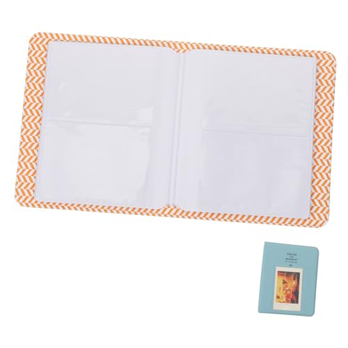 NUOBESTY Álbum De Fotos Mini Decorativo Almacenamiento De Tarjetas y Entradas Álbum De Inserción Para Recuerdos Familiares y Para Cumpleaños y Festividades