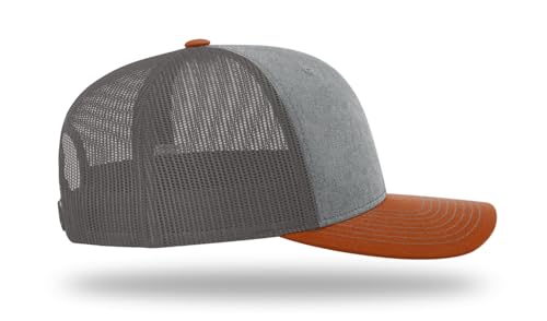 Image of Richardson 112 Trucker Hat - Premium Blank Baseball Cap, Adjustable Snapback Hat - Structured Six Panel Richardson Blank Hats
