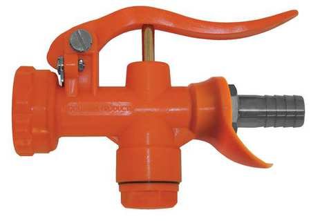 Water Nozzle, Indust Grade, Safety Orange