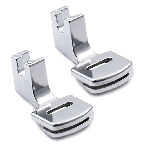 2pcs Pie Prensatelas para Plisar para Máquina de Coser