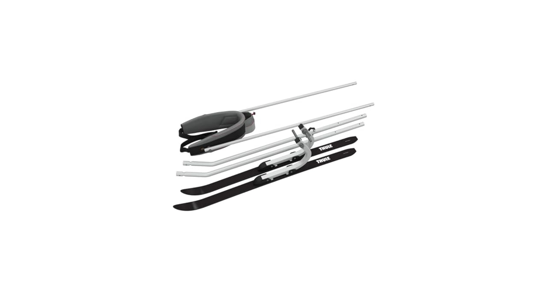 Amazon.com : Thule Chariot Cross-Country Skiing Kit , White