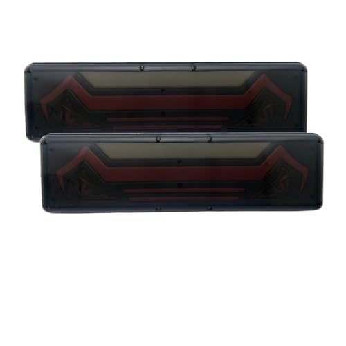 Feu arrière camion 24V LED pour remorque et bus - Lot de 2