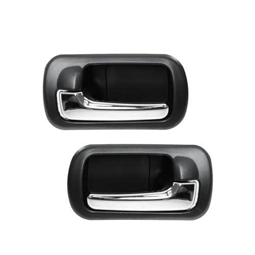 Poignée porte intérieure Civic 2001-2005 - Paire avant arrière noir