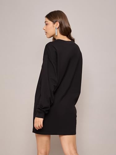 Image of Sassafras Women Oversized Sweat Dress