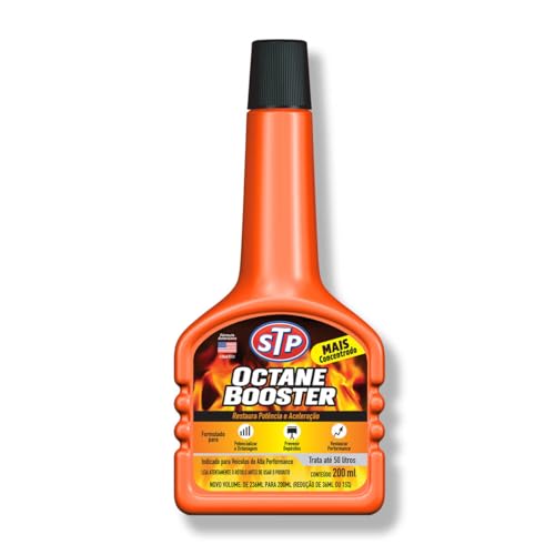 Aditivo Combustivel Octane Booster Stp Aditivo Gasolina para Potencia e Aceleracao
