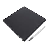 RIZGHWOY Wasser-Zeichenbrett, 9,6 X 9,8 Zoll Großes Kunststoff-Doodle-Art-Tablet, Wiederverwendbares Schreibbrett mit Wasserstift für Kinderlernen und Familienspaß