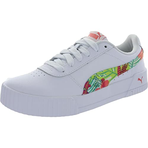 Image of Puma Carina 2.0 Synthetic Leather Lace Up Women's Sneakers