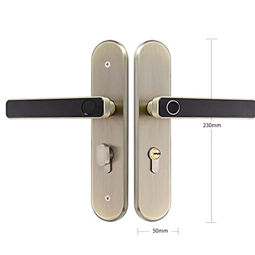 Cerradura de puerta electrónica ZS40, hardware de construcción de alta gama 5