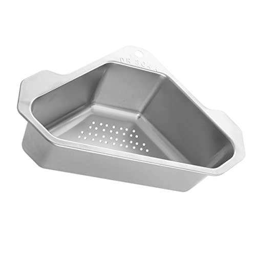 Colador Triangular para Fregadero de Acero Inoxidable