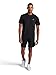 HEAD Men’s Score Hypertek T-Shirt, Standard Fit, Lightweight and Breathable, Hypertek Moisture-Wicking Technology, Black, Large