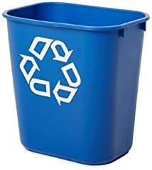 Rubbermaid Commercial Products Waste Basket Large 39 Litre Black FG295700BLA