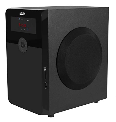 Image of Mitashi BS-120BT 8500 Watt 5.1 Channel Wireless Bluetooth Satellite Speaker with Dolby (Black)
