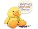 WILD BABY Microwave Plush Pal - Cozy Heatable Stuffed Animal with Lavender Scent, 10” Yellow Ducky