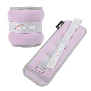 Fragraim Ankle Weights for Women Men Kids 1/2/3/4/6/8/10 LBS 1 Pair Leg Arm Wrist Weights with Adjustable Strap for Running, Walking, Pilates, Gymnastics, Aerobics, Physical Therapy