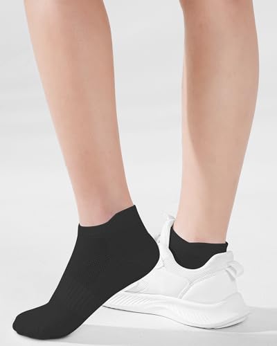 Image of Somaibo 10 Pairs Kids Socks for Boys Girls Low Cut Athletic Ankle Socks Half Cushioned Crew Cotton No Show Socks