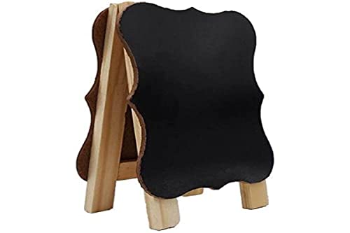 MINI CAVALETE GOURMET LOUSA QUADRO NEGRO BLACKBOARD 17X12CM CORTIARTE