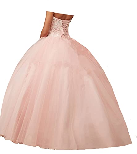 QXMYOO Sweetherart Long Prom Dress Lace Ball Gown Quinceanera Dresses 20214